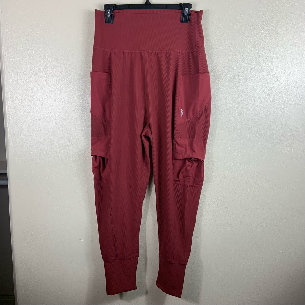 EUC•Free People•High Rise Take A Hike Harem Pants - Picture 3 of 6